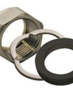 PLT YELLOW INOX GAS FLEXIBLE - NUT SET 3/4" FOR DN16