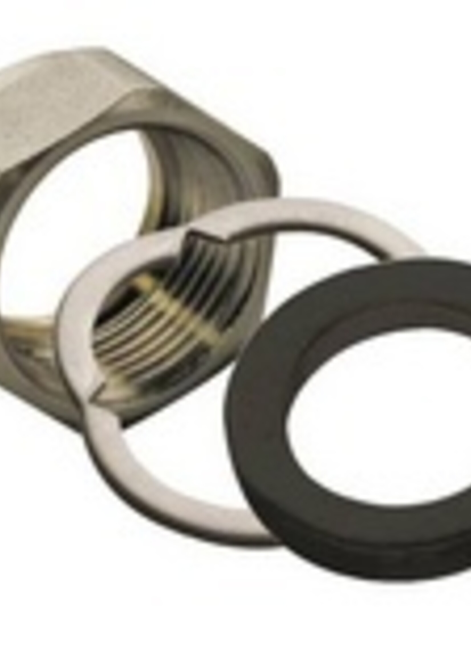 PLT YELLOW INOX GAS FLEXIBLE - NUT SET 3/4" FOR DN16