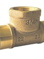 V-PRESS KÄUFER WAS. T-STÜCK I.DR. 22 x 3/4" x 22