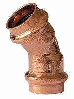 V-PRESS KOPER  WAT. BOCHT 45° FF 15 x 15