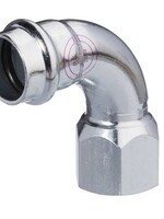 V-PRESS ST. ZINC PLATED BEND 90° I.DR. 15 x 1/2"