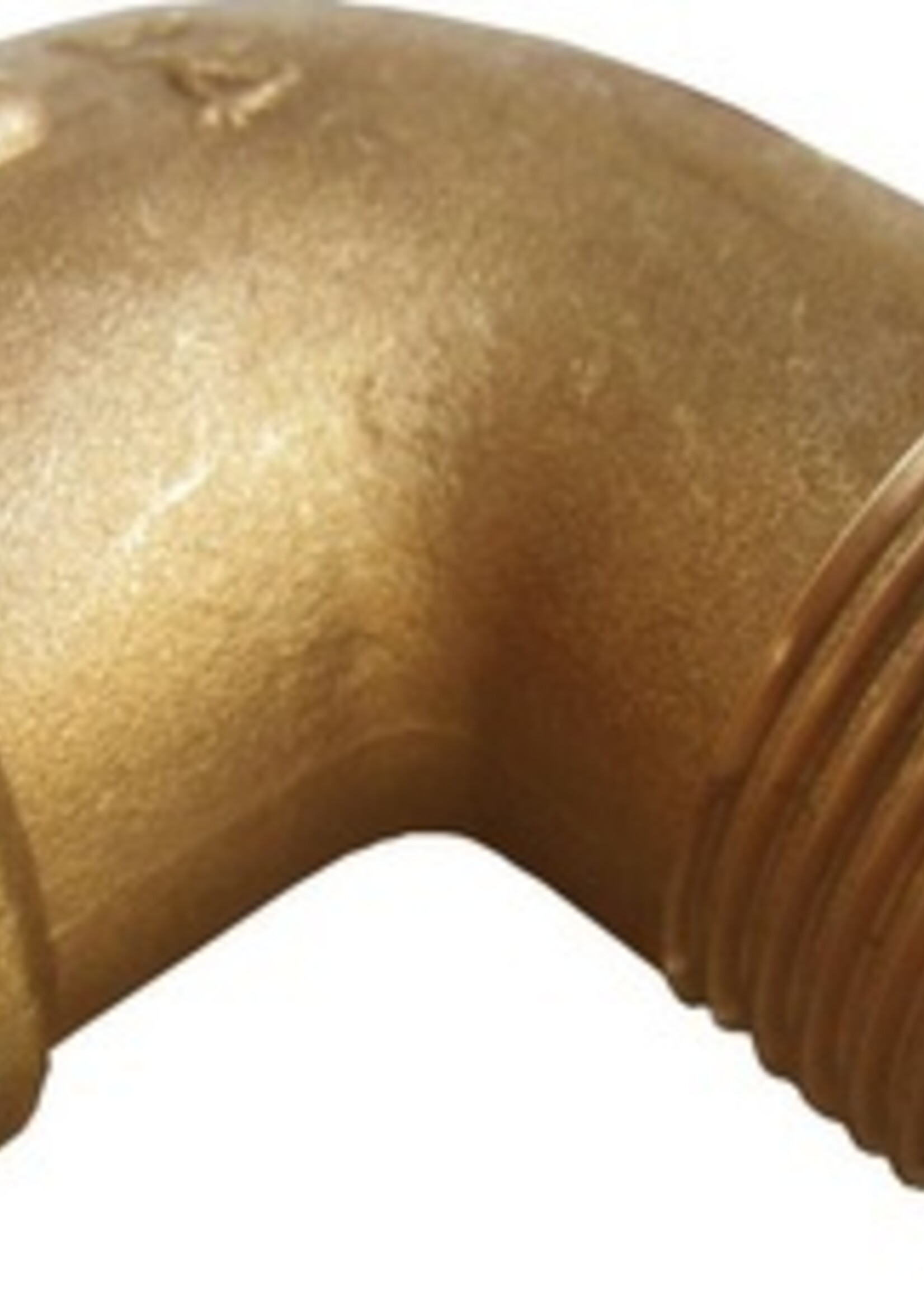 BRASS THREAD FITTING (HEAVY) KNEE 3/4"MF