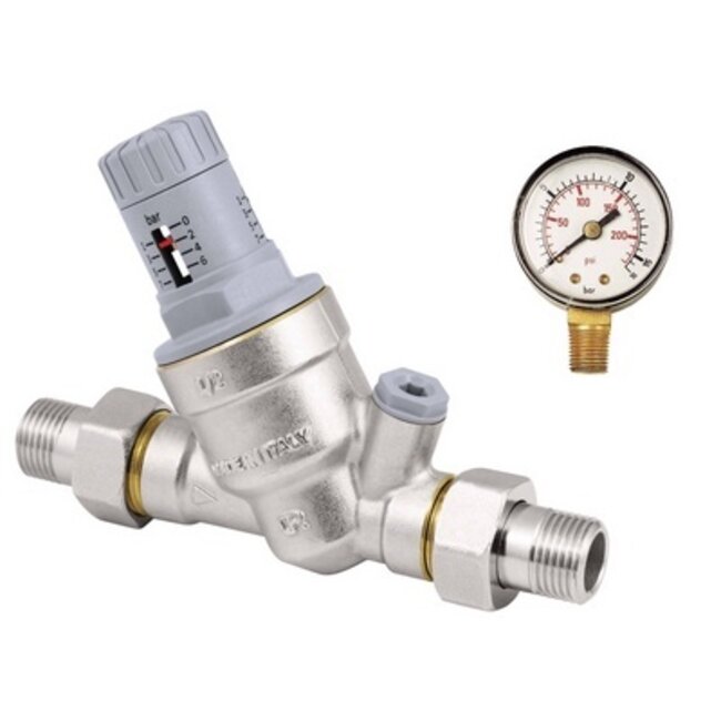 MANOMETER RADIAAL 1/4" – 1-16 Bar