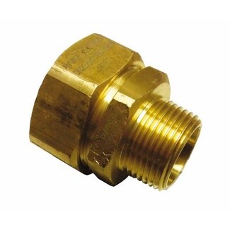 PLT   GASFL-PUSH-FIT ADAPTER DN16 x M1/2"