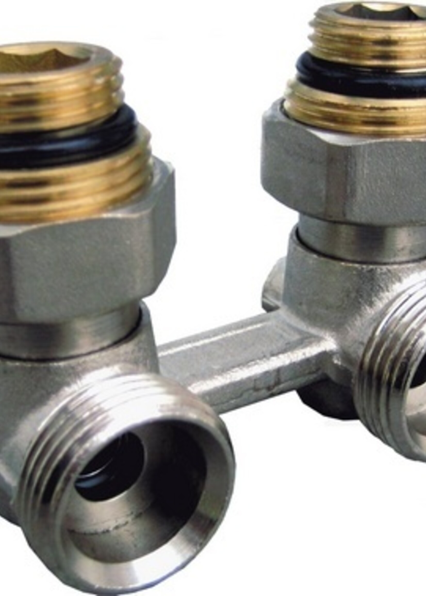 H-BLOCK ANGLED 1/2"M X3/4"M EUROCONE