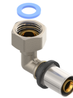 20X3/4 2-PIECE KNEE CONNECTOR. - LBK PRESS MULTI-LAYER BU