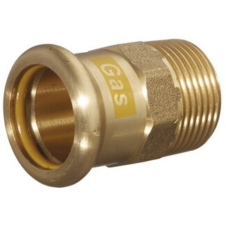 15 x 1/2" PUNTSTUK M  AQUAGAS M