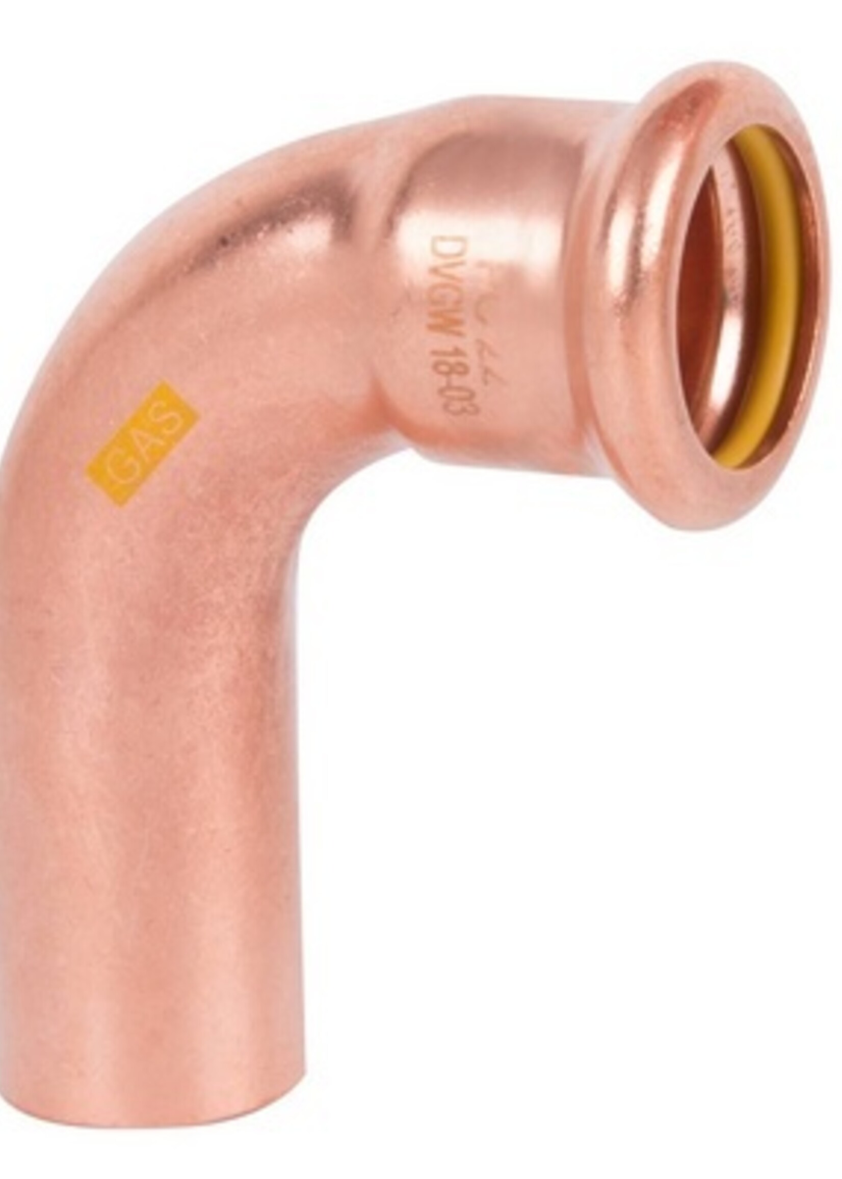 90° Ø 15 x 15 BOCHT 90° MF AQUAGAS M