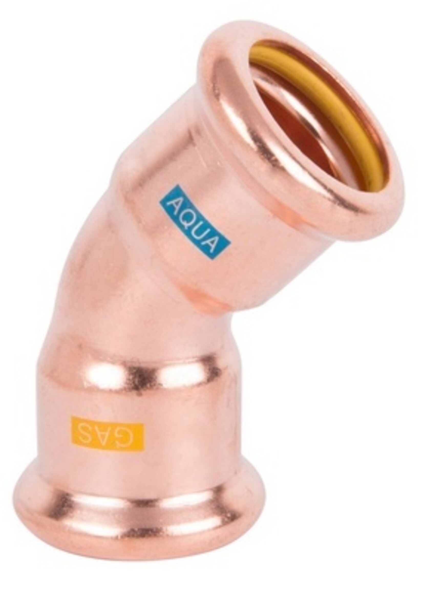 45° 15 x 15 BOGEN 45° FF AQUAGAS M