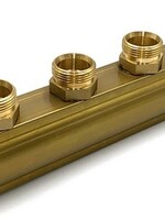 BRASS MANIFOLD 4/4" x 8 CONNECTION M24