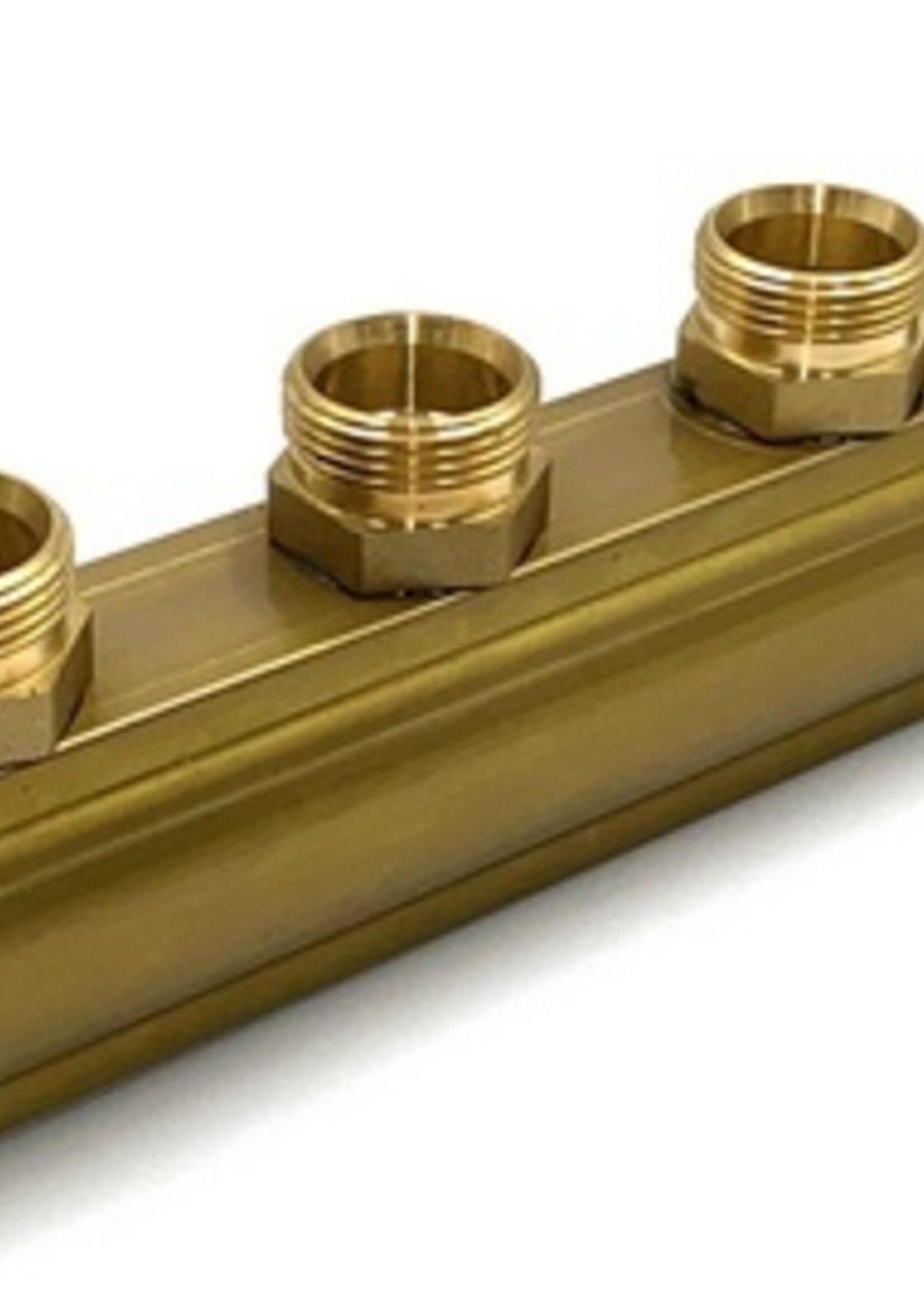 BRASS MANIFOLD 4/4" x 8 CONNECTION M24
