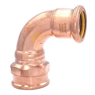 28 x 4/4" KNIE 90° F AQUAGAS M