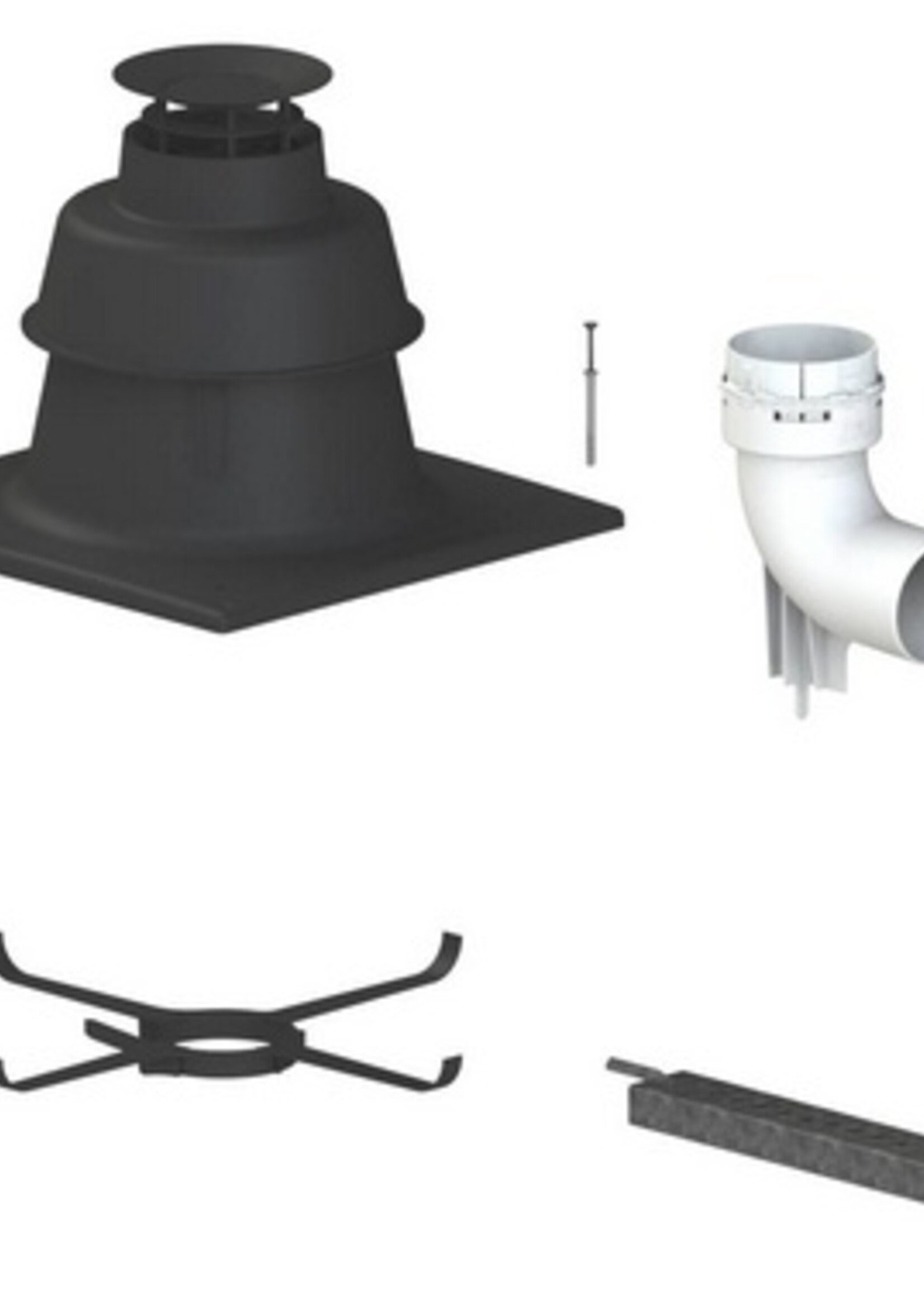 CoxDENS® PP Flex Startset Ø 60 mit ECONEXT® Schornstein