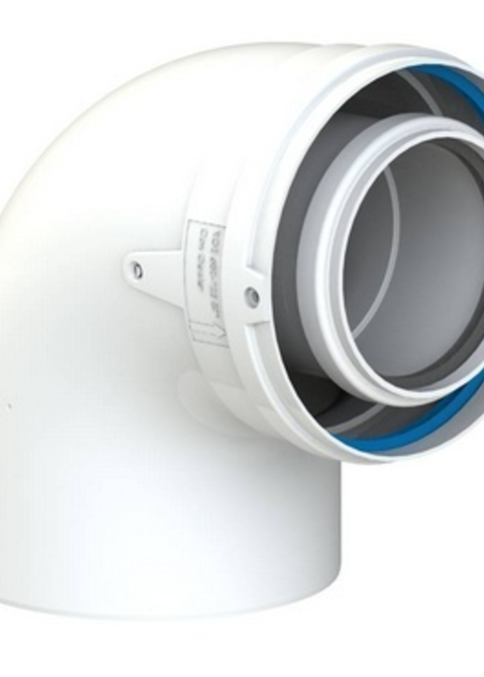 CoxDENS® PP/Alu-Bogen 15° Ø 80/125