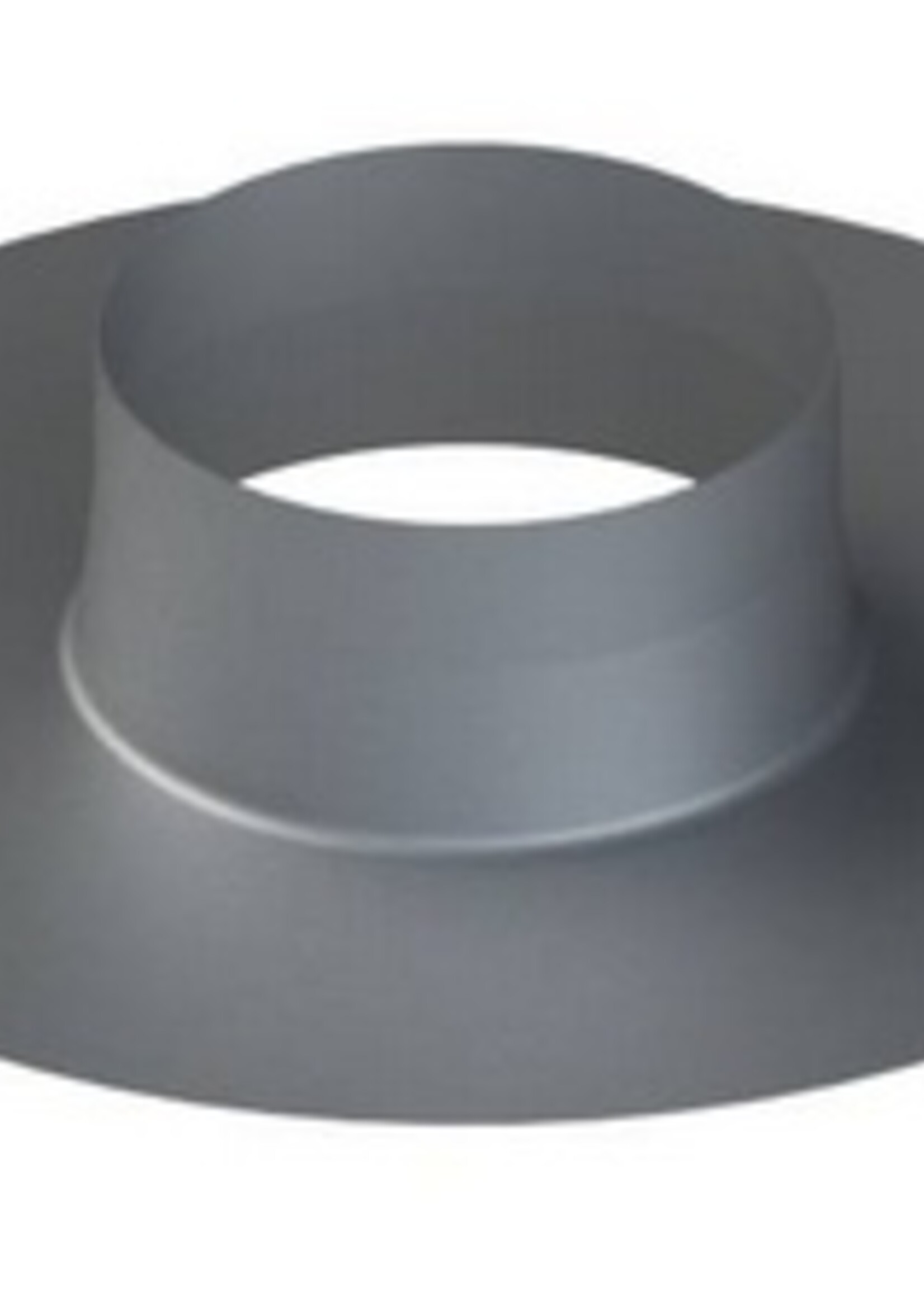Alu-Klebeplatte Ø 125 Flach-/Schrägdach inkl