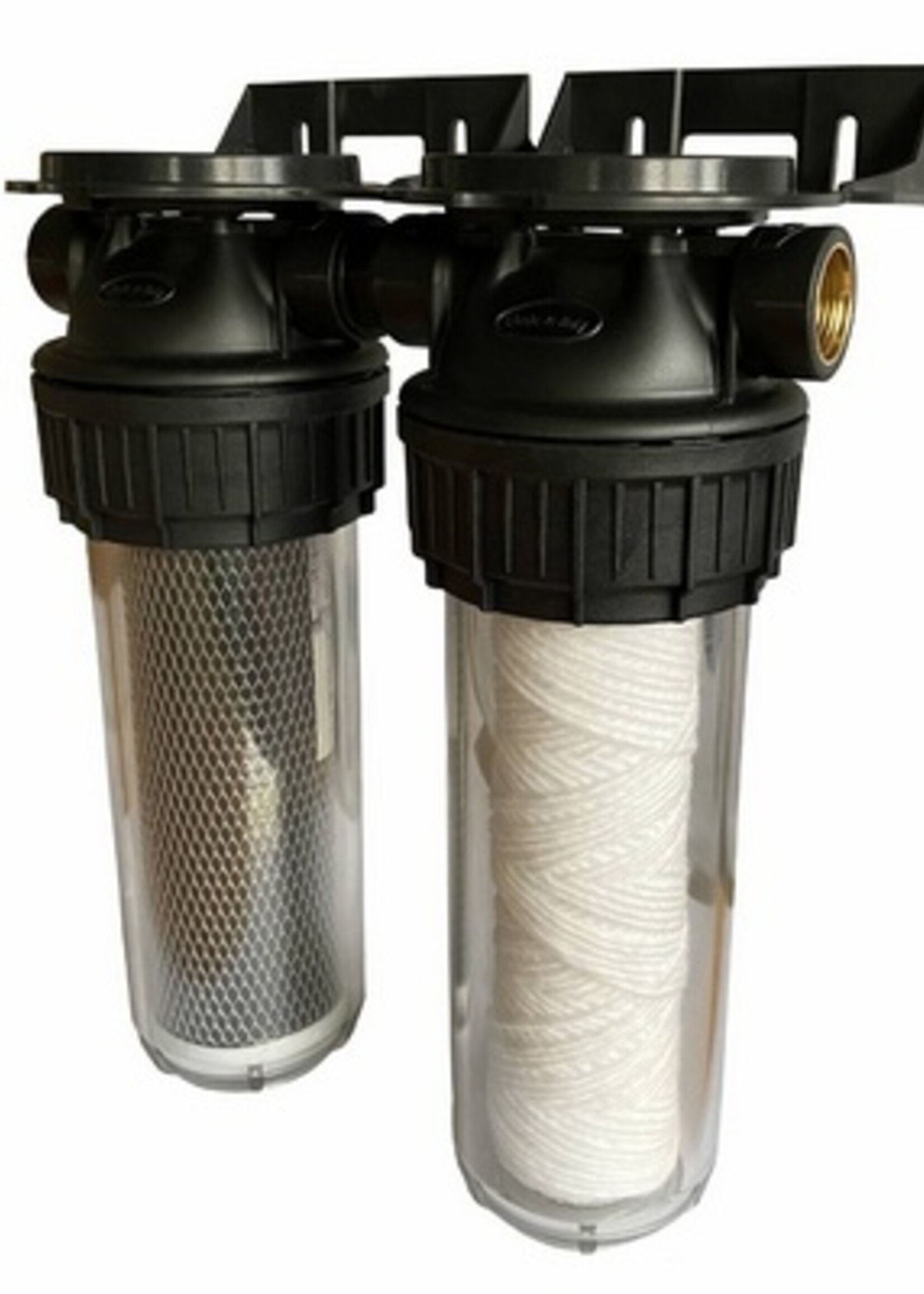 DOPPELFILTER 3/4" MIT FILTERELEMENTEN