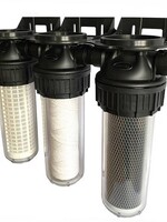 TRIPLEX-FILTER 3/4" MIT FILTERELEMENTEN