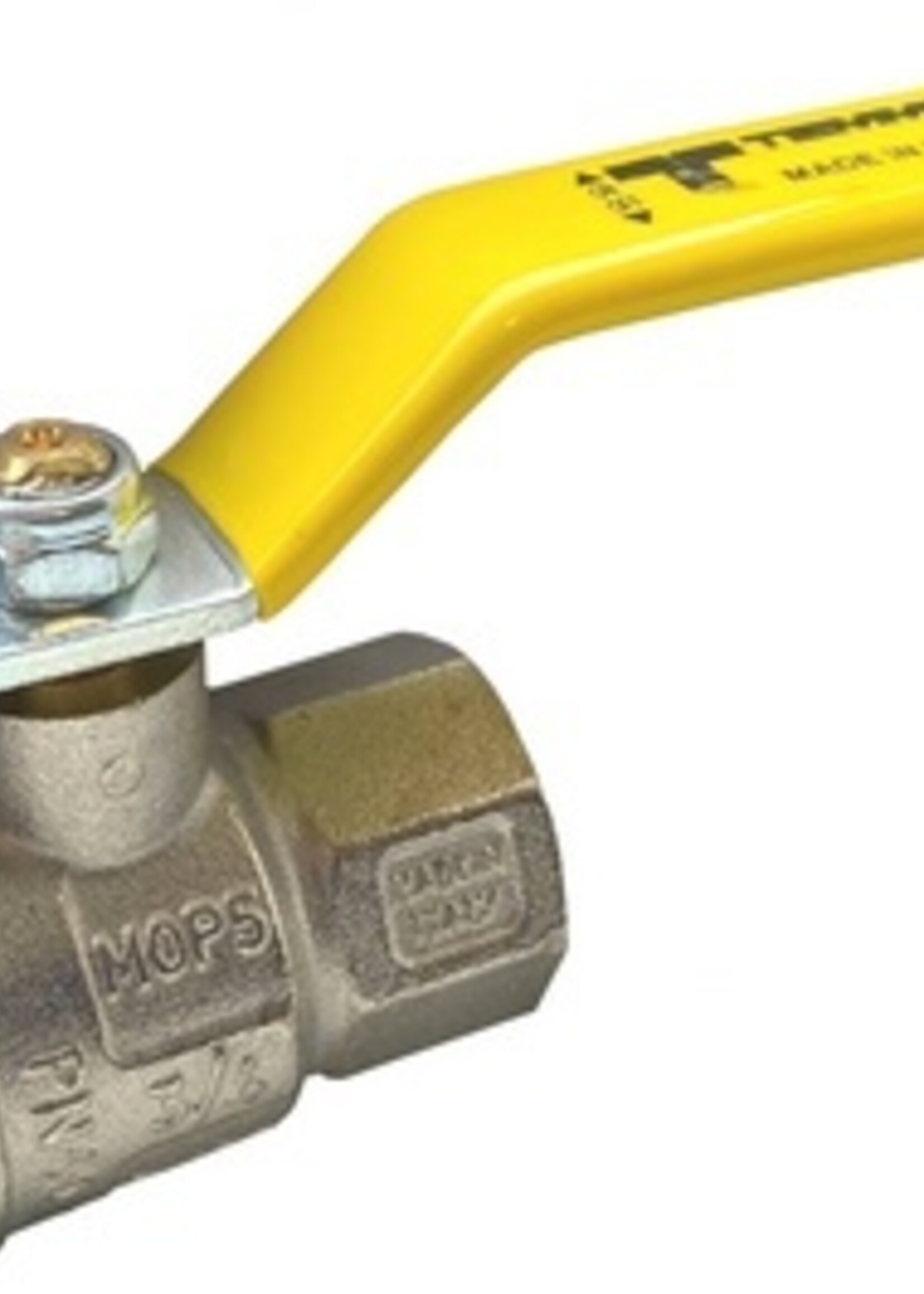 GAS BALL VALVE WITH LEVER 1/2"MF