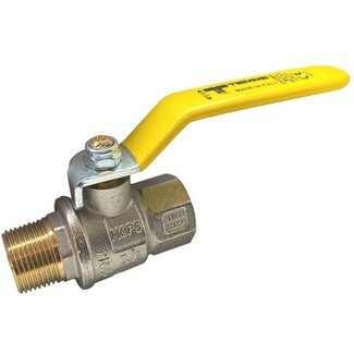 GASBOLKRAAN  MET HENDEL4/4"MF