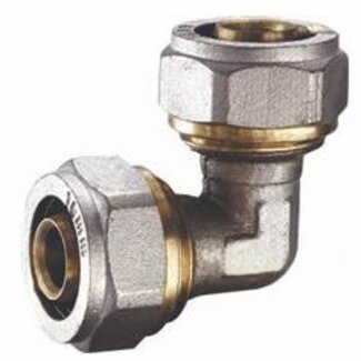 KOPPELING KNIE 32/3 X 32/3 MEERLAGENBUIS