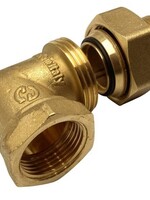 3-PIECE BRASS ANGLED 1/2"MF (O-RING)