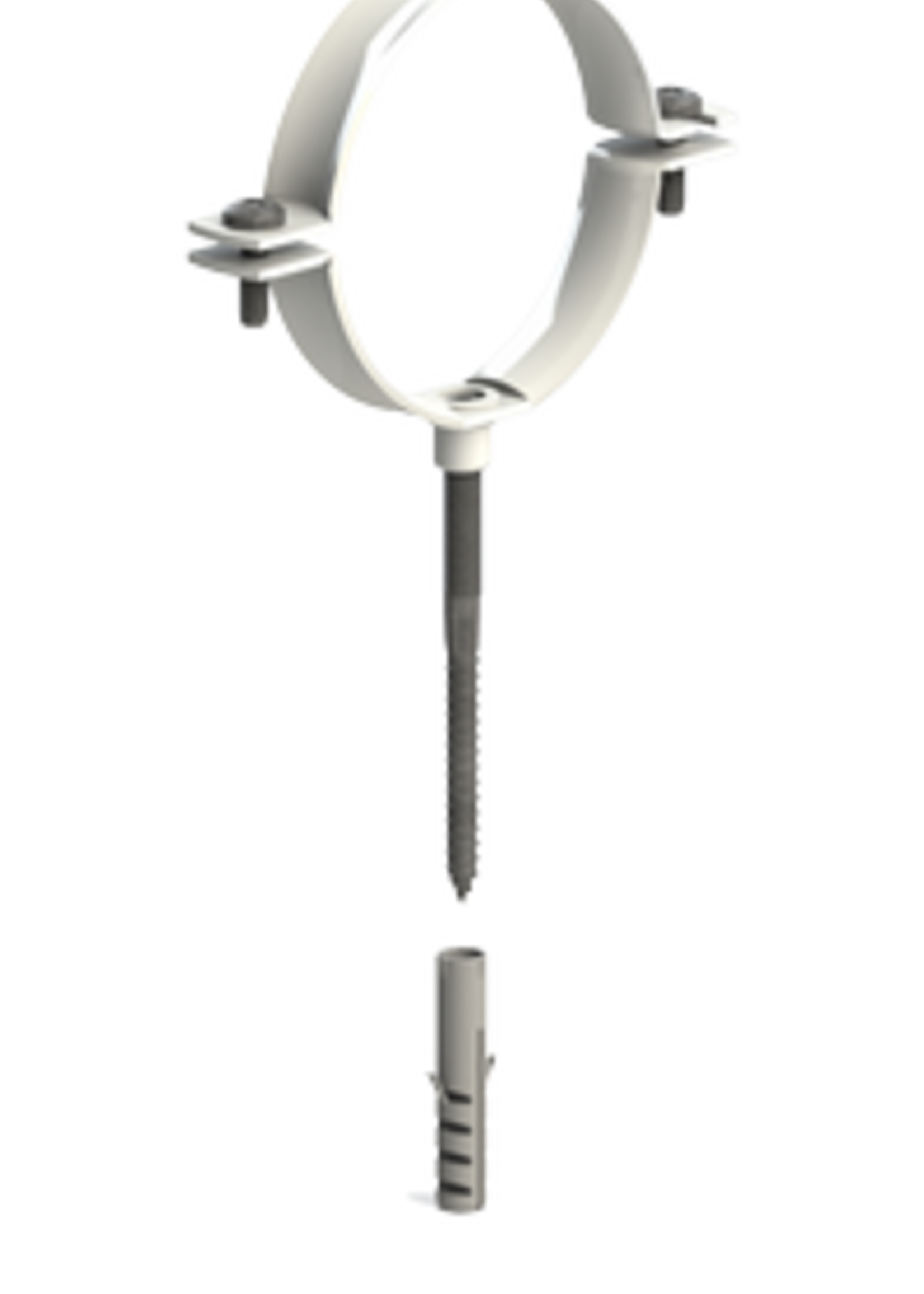 beugel voor buis diam. 80 mm