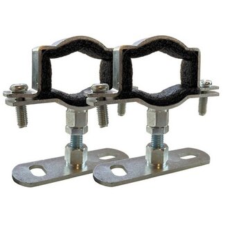 ENKELE BEUGEL 4/4  OP DRAADSTANG - SET VAN 2ST