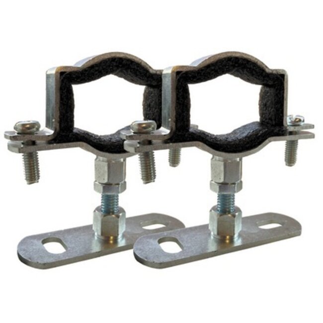 ENKELE BEUGEL 4/4  OP DRAADSTANG - SET VAN 2ST