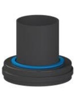 CoxDENS® Facade PP/Alu flue gas outlet Ø 80/125