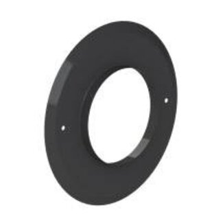 CoxDENS® Facade Alu pijpring Ø 125 zwart