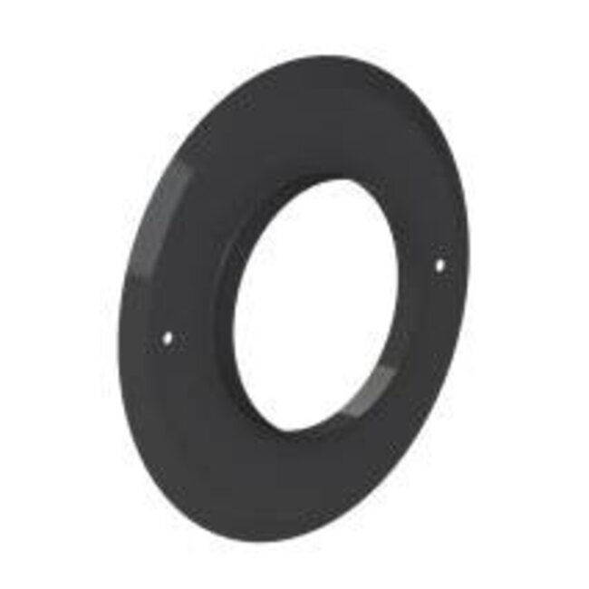 CoxDENS® Facade Alu pijpring Ø 125 zwart