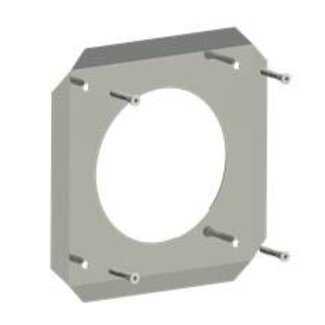CoxDENS® Facade RVS afdekplaat Ø 125