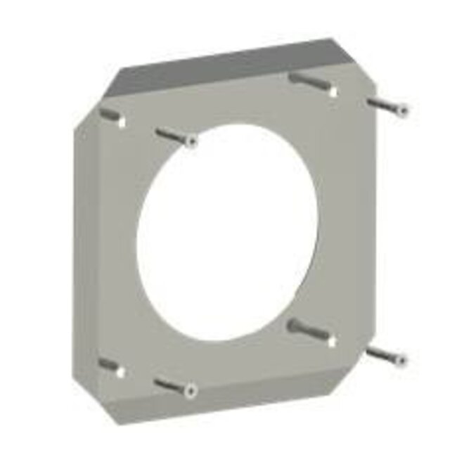 CoxDENS® Facade RVS afdekplaat Ø 125