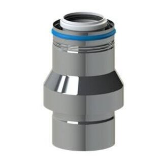 CoxDENS® Facade PP/RVS luchtaanzuigstuk Ø 80/125