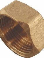 BRASS THREAD FITTING CAP 1/4" F