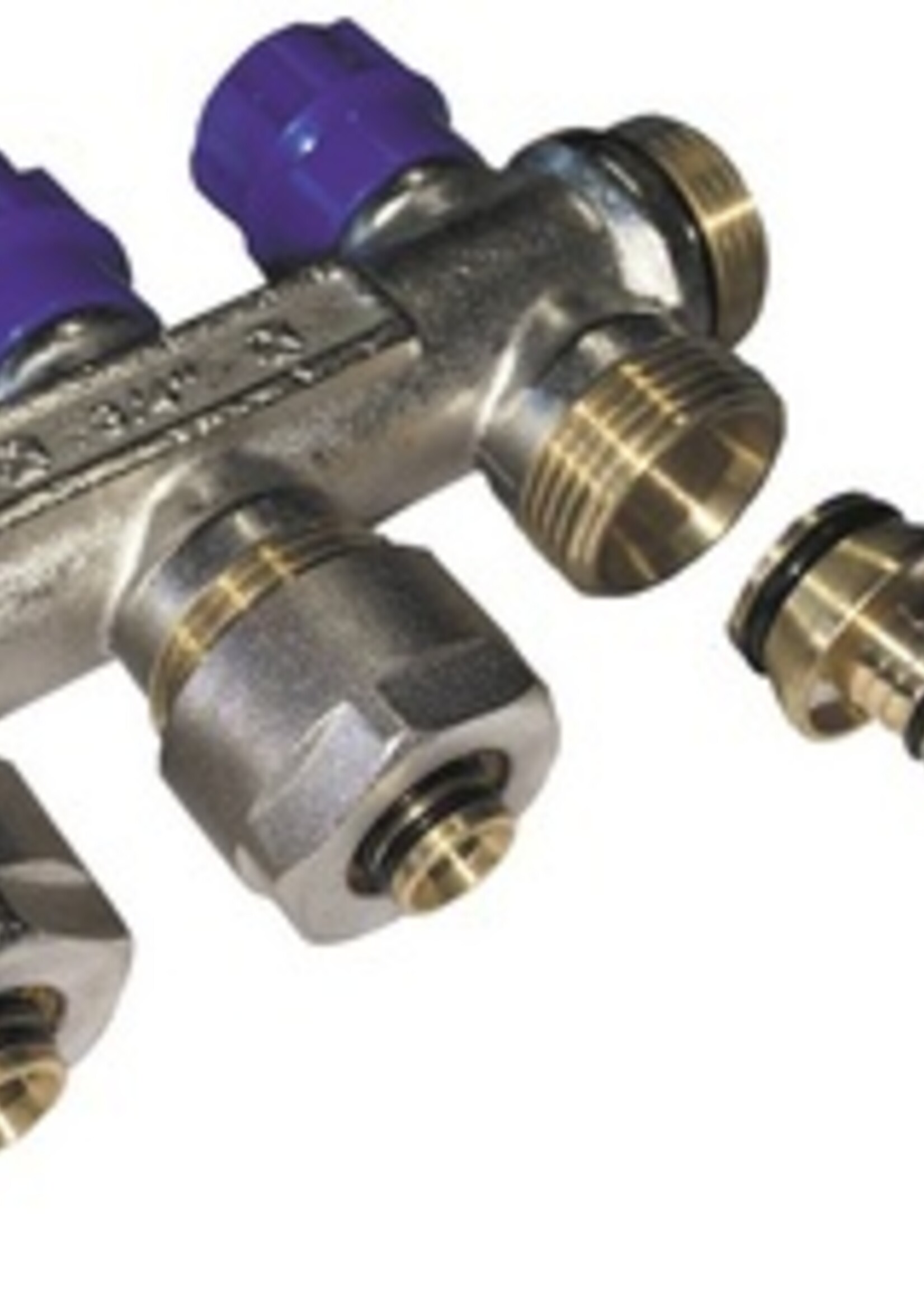 VERTEILER 3/4" - 2 x 16/2 MM BLAU KOMPAKT