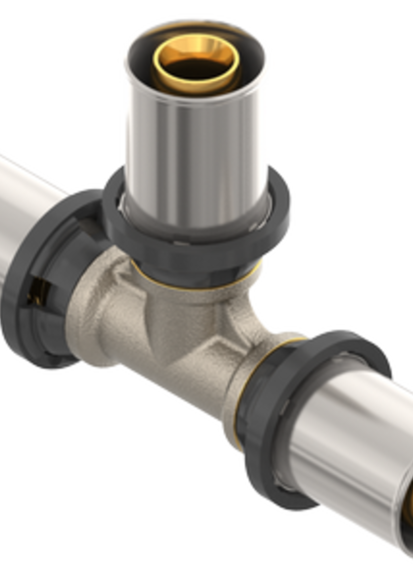 40X40X32 T PIECE F (TH) - PRESS MULTI-LAYER PIPE