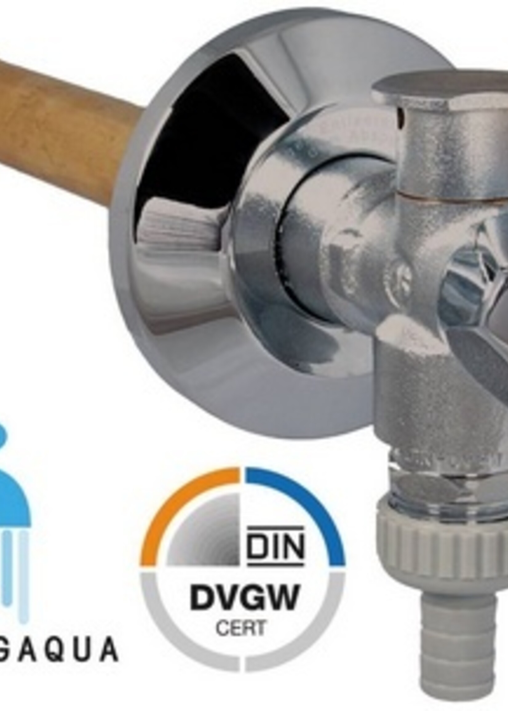 FAÇADE VALVE FROST-FREE 1/2" - 240- 410 MM BELGAQUA
