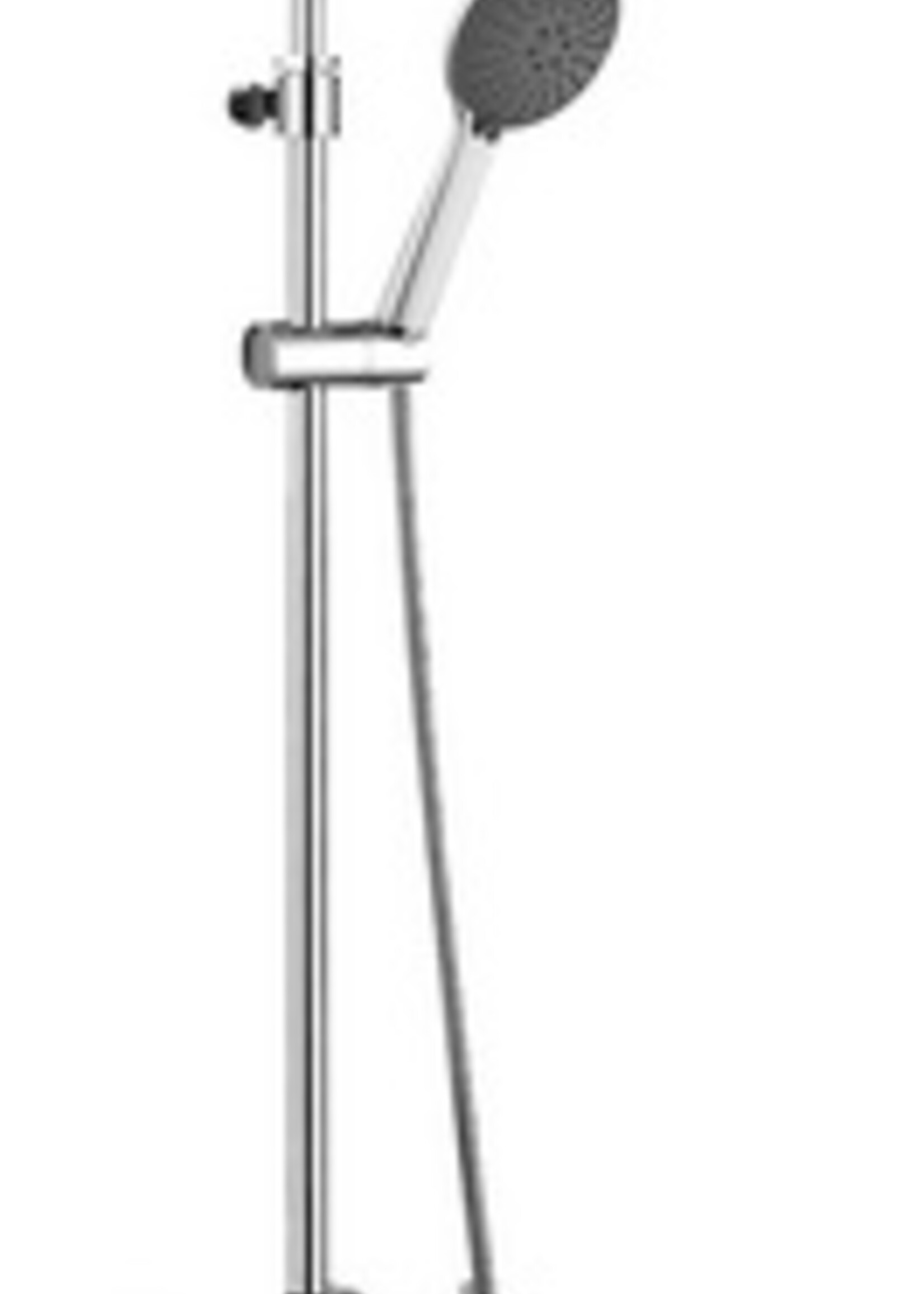 THERMOSTATISCHE REGENBRAUSE CHROM DURCHM. 20CM