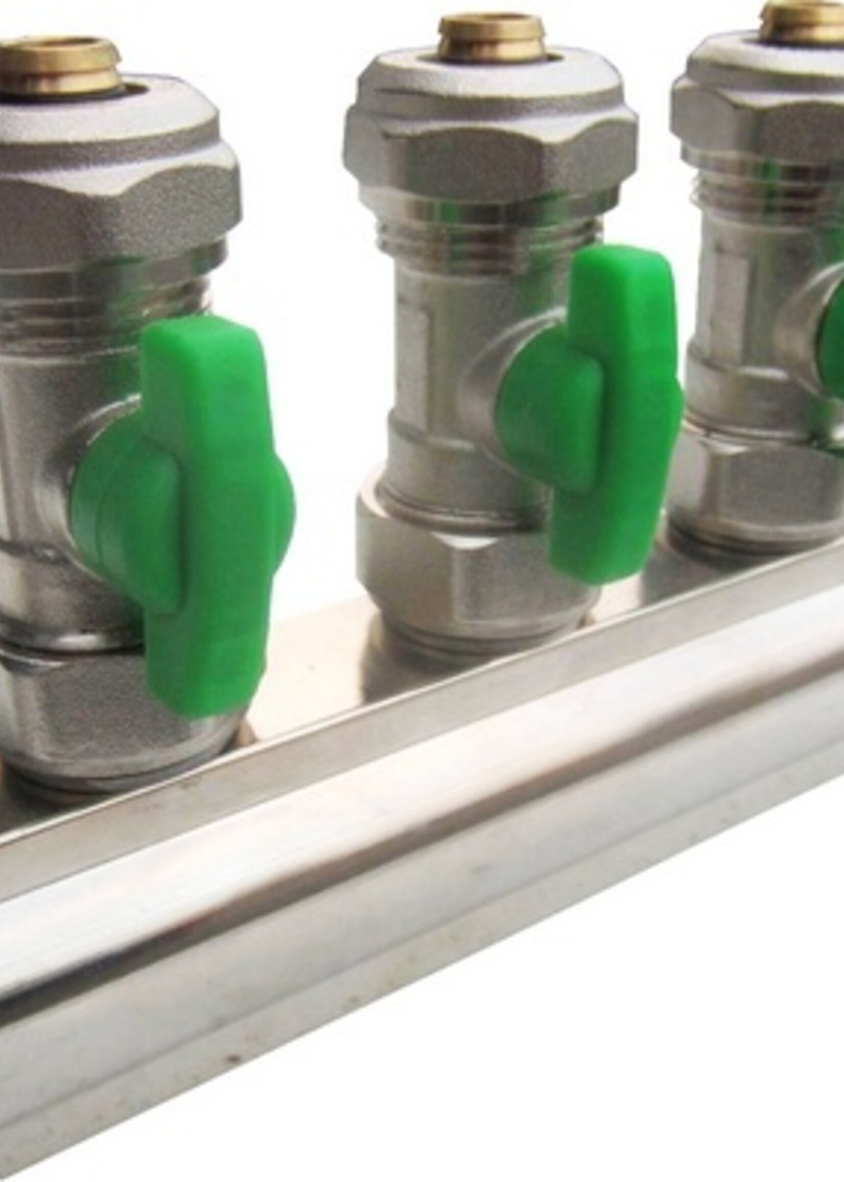 MOUNTED DISTRIBUTOR 4/4"- 6 CONNECTION 16/2 GREEN