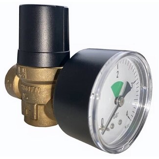 PRESCO MANO 1/2"M - 3 BAR