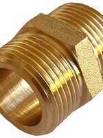 MESSING NIPPEL 5/4" VLAK x 5/4" VLAK