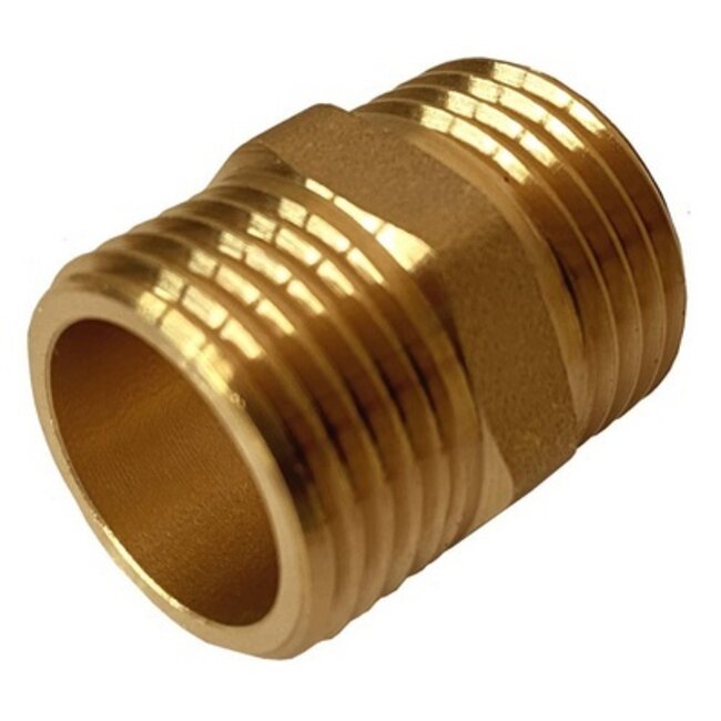 ECO MESSING DRAADFITTING NIPPEL 3/4"MM