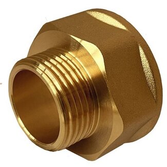ECO MESSING DRAADFITTING REDUCTIE 4/4"F - 1/2"M