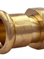 1 1/2"F x35 2-PIECE COUPLER COPPER M