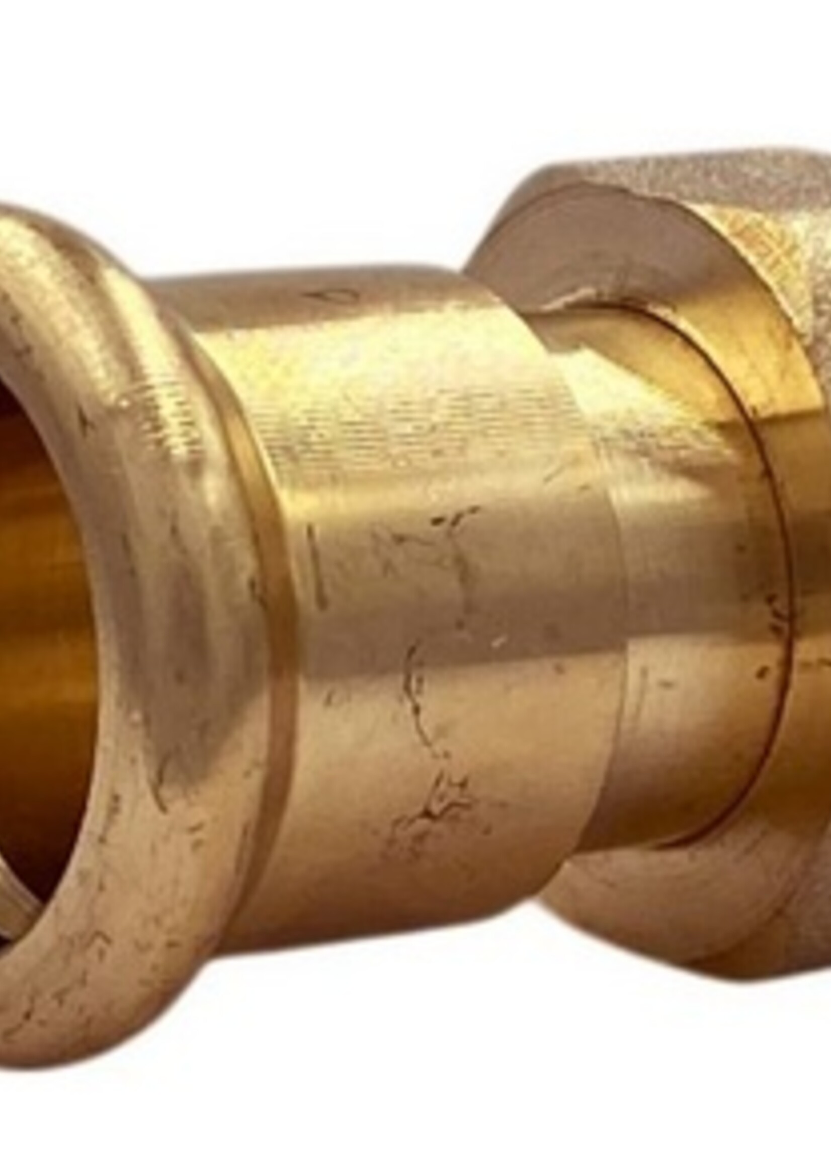 1 1/2"F x35 2-PIECE COUPLER COPPER M
