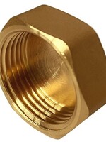 ECO MESSING DRAADFITTING KAP 1/2"F