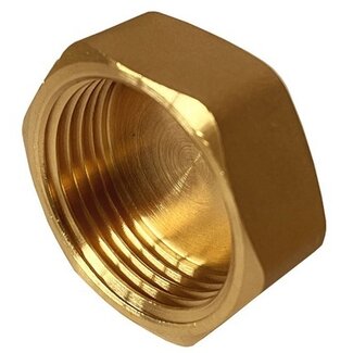 ECO MESSING DRAADFITTING KAP 4/4"F