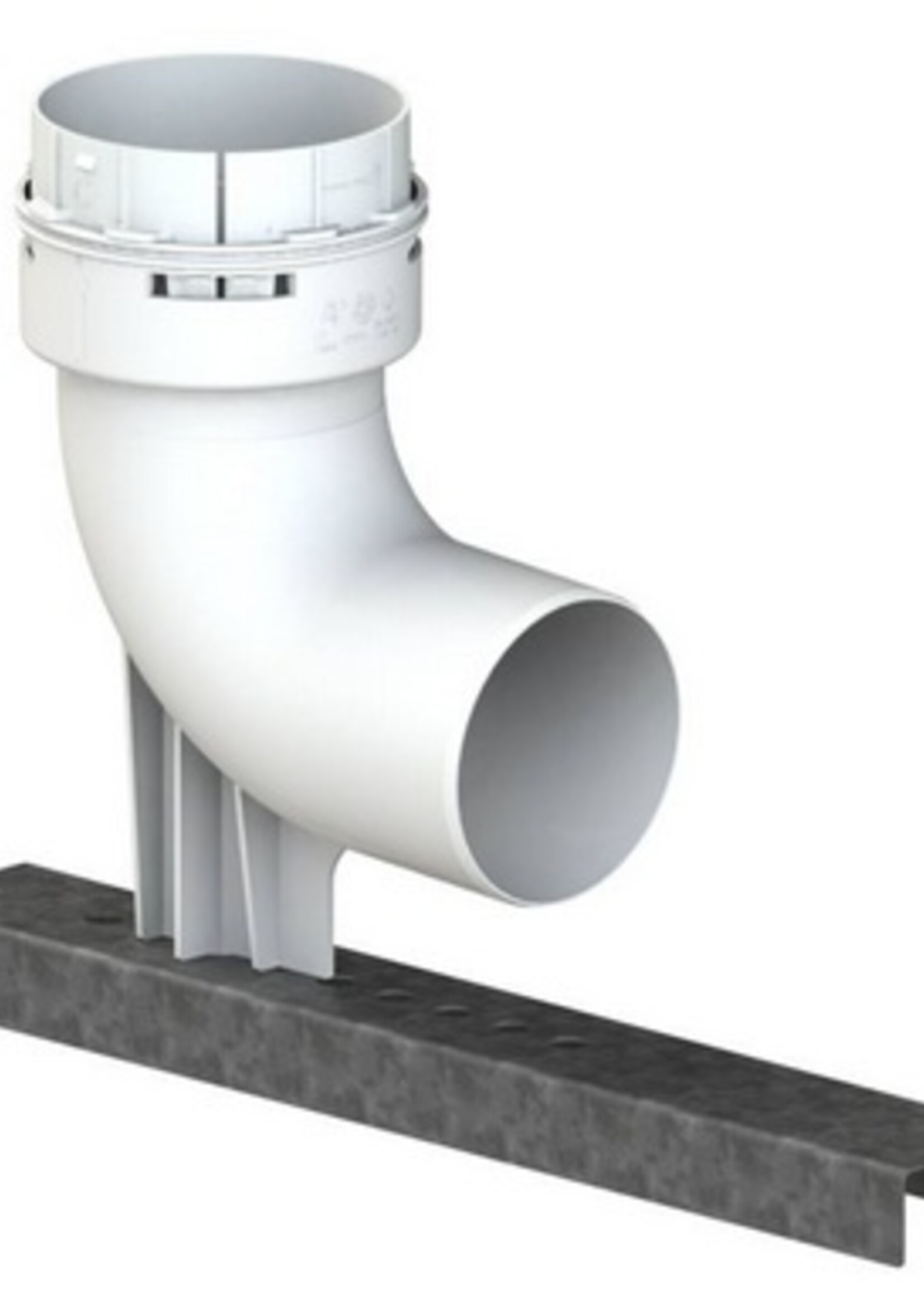 CoxDENS® shaft bend with support in 80 mm