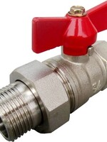 BOLKRAAN 5/4"MF VLINDER MT KOPPELING